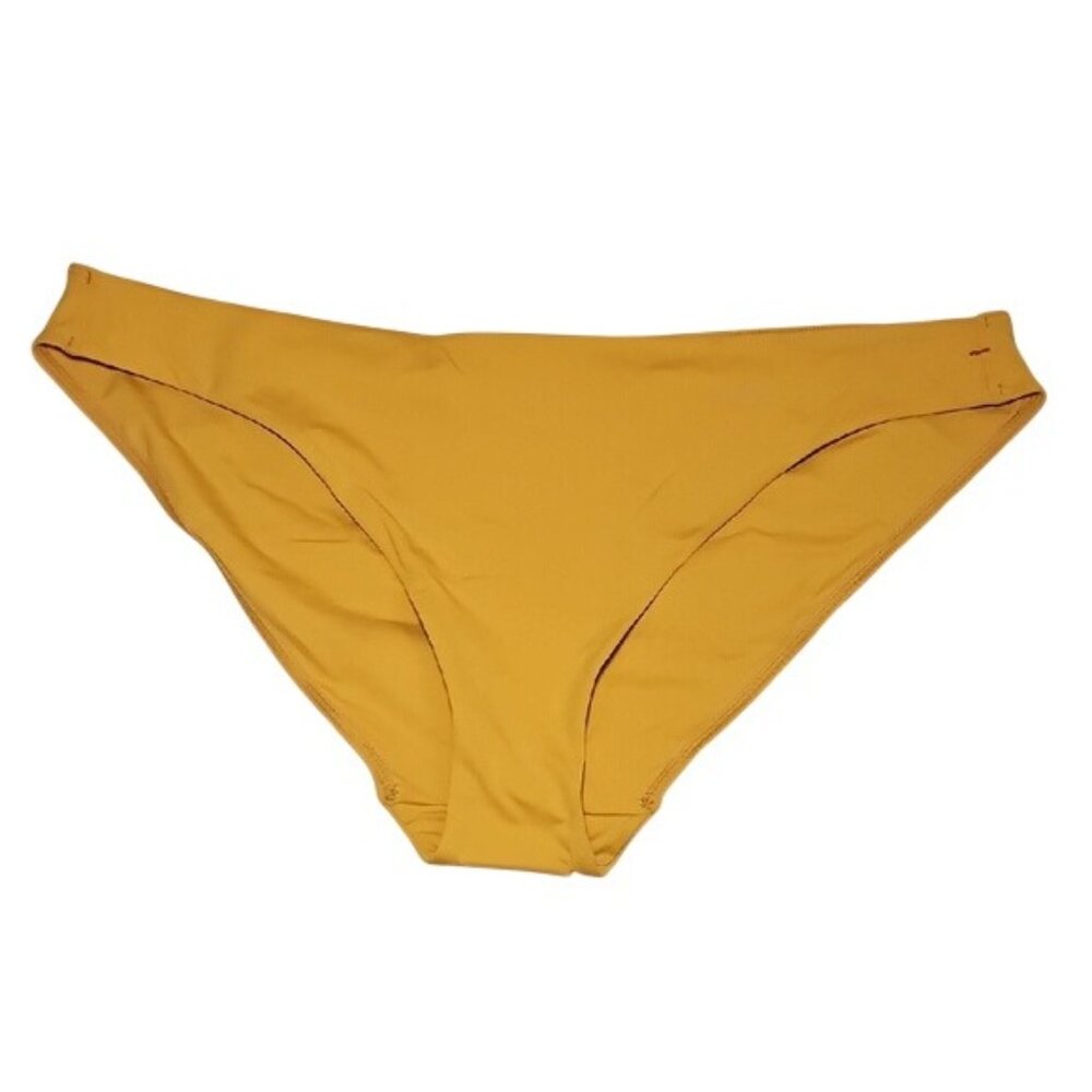 Everlane ReNew Bikini Swim Bottom XXL New Yellow Beach Summer Vacation